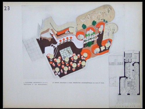 French art deco bar - bar, shop