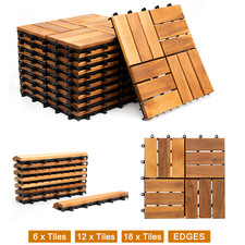 Interlocking wooden decking - interlocking,