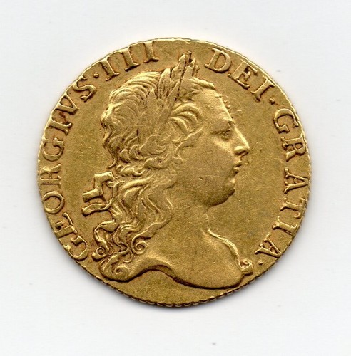 1773 gold guinea george iii - 1773,
