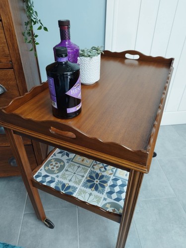 Antique tiled tea drinks - tiled,