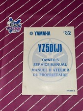 Yamaha Oem Owners Manual Yz 50 J 1982 5x7-28199-70