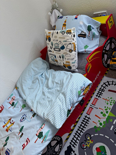 Children single bed with - bed,