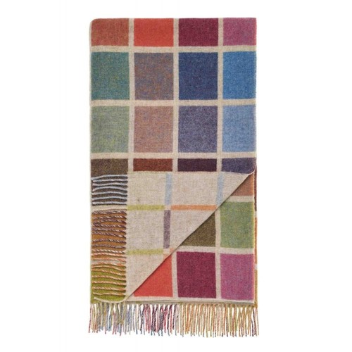 Merino lambswool throw blanket - lambswool,
