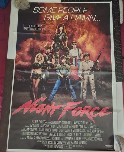 Nightforce 1987 original 27x41 - nightforce,