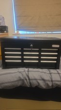 Large Tool Box with Multiple Storage Compartments.