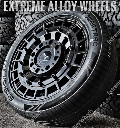 Black at6 alloy wheels - black,