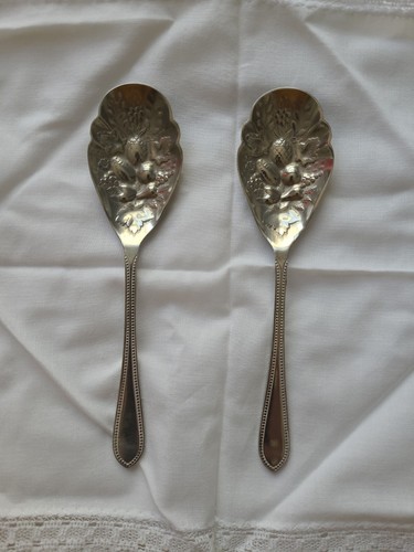 Antique berry spoons - antique,