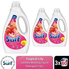 Surf Laundry Washing Liquid Detergent Tropical Lily 4.86 L, 180 Washes