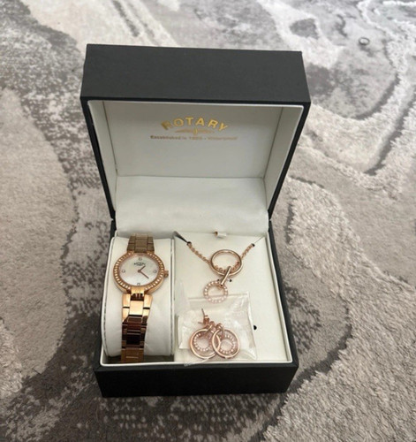 Rotary rose gold bracelet - rose,