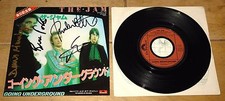 THE JAM ~ GOING UNDERGROUND ~ FULLY SIGNED JAPANESE JAPAN 7" 1980 ~ PAUL WELLER