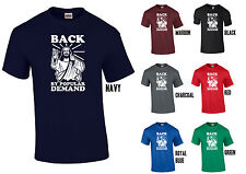 JESUS BACK BY POPULAR DEMAND T-SHIRT - FUNNY CHRISTIAN JOKE EASTER