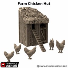 Farm Terrain Chicken Hut