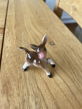 Small Porcelain Donkey Ornament