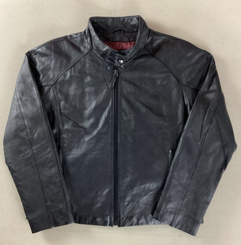 Wilsons leather biker jacket - biker,