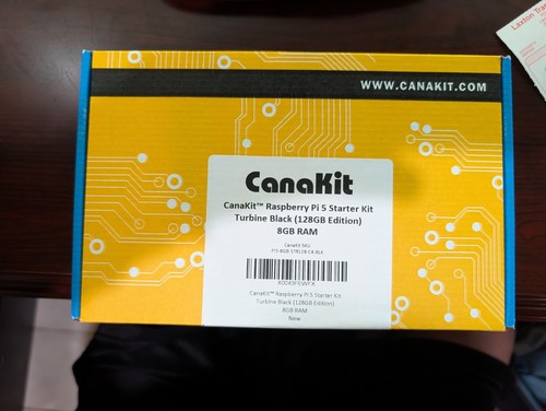 New box canakit raspberry - new,