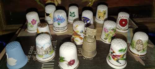 Vintage thimbles national - vintage,