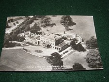 VINTAGE POSTCARD ASHTEAD CITY OF LONDON FREEMAN'S SCHOOL AERIAL VIEW RP