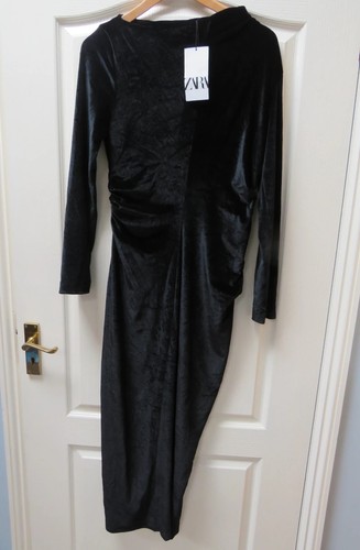 Zara velvet maxi dress - velvet,