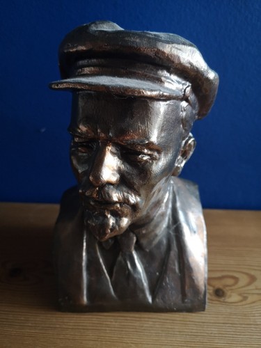 Vintage ussr lenin bust v - bust, by