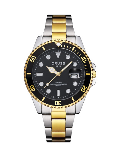 Men steel diver watch - steel,