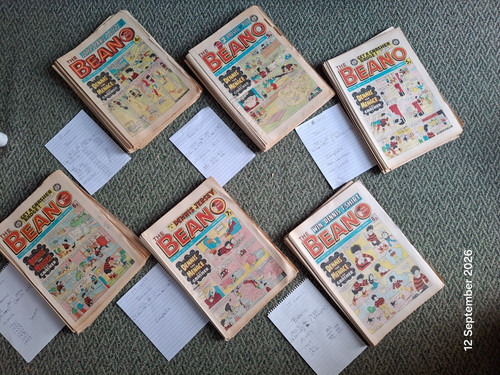 Vintage beano comic - mega, job