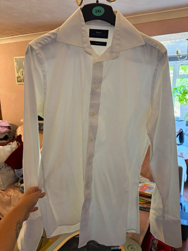 Paul costelloe white slim - paul, fit