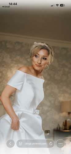 Wedding hair piece veil - wedding,
