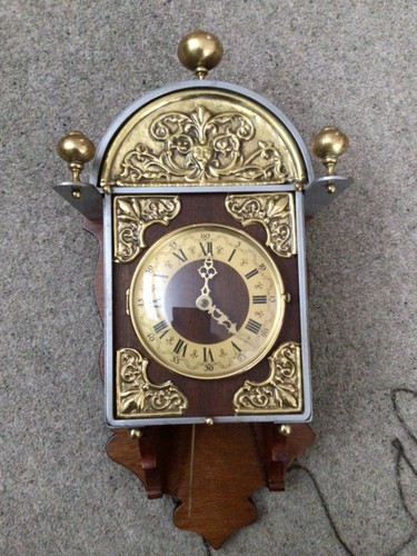 Vintage dutch wall clock - wall,