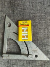 RARE Stanley 46-052 10" Quick Adjustable Roofing Square Rafter 