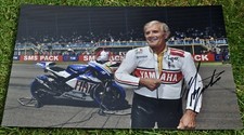 Giacomo Agostini Signed 12" x