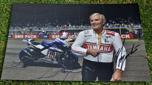 Giacomo agostini signed x - 12",