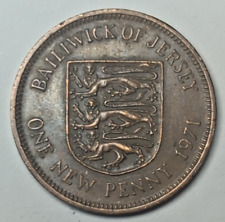 1971 Bailiwick Of Jersey 1p Coin