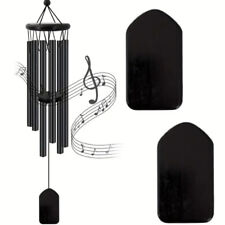 30" Wind Chimes Large Deep Tone Chapel Bells 6 Tubes Outdoor Garden Home Decor