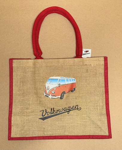 Volkswagen camper van jute bag - volkswagen,