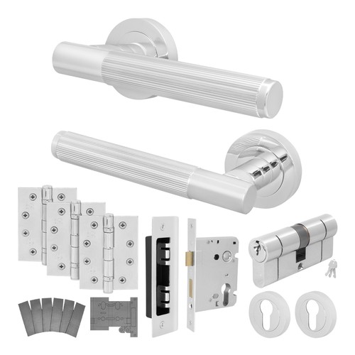 Chrome internal door handle - chrome,
