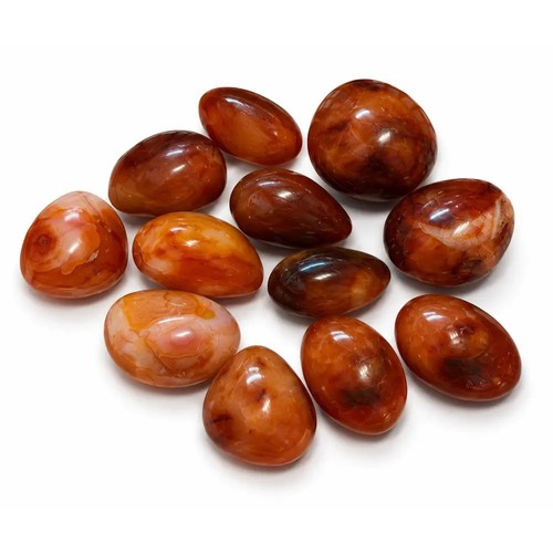 Natural red agate - natural,