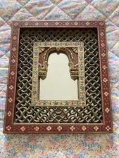 Vintage Hand Carved, Painted