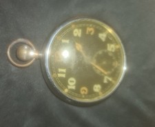 JAEGER LECOULTRE WW11 Military Pocket Watch Circ 1940s Military Issue Rare
