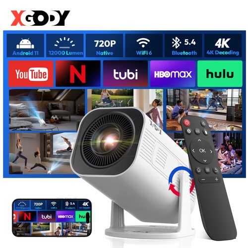 Mini projector wifi portable - mini,