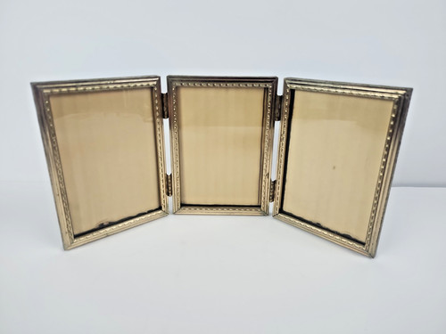 1970 brass gold tone triple - 1970's,