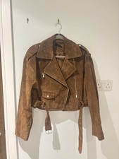 Zara Women's Suede Bomber