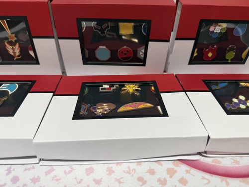 Pokemon gym badges collection - pokemon,