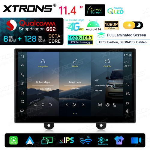 Curved screen android - 11.4",
