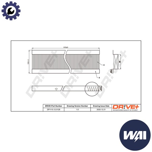 Filter cabin air - filter,