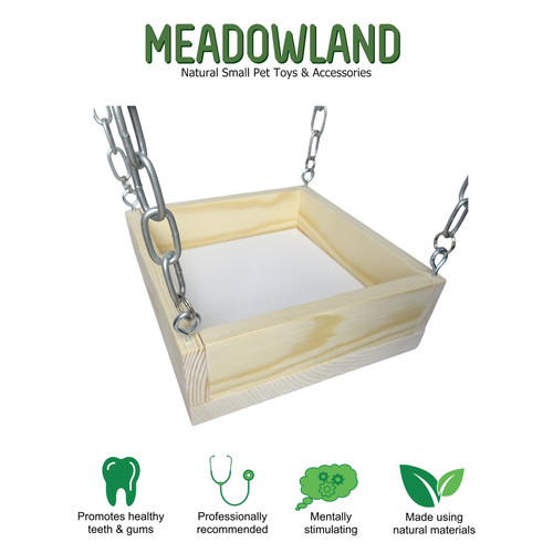 Meadowland wooden swing - wooden,