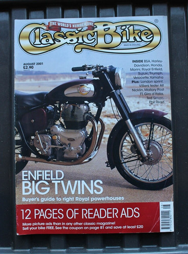 Classic bike aug 2001 - classic,