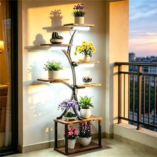 Vintage plant stand indoor - plant,