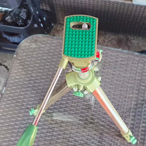 Algo aluminium camera - aluminium, tripod