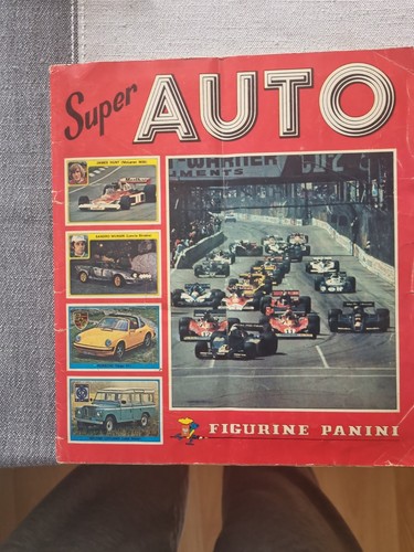 Panini super auto - panini, figurine