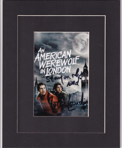 John landis hand signed - hand,